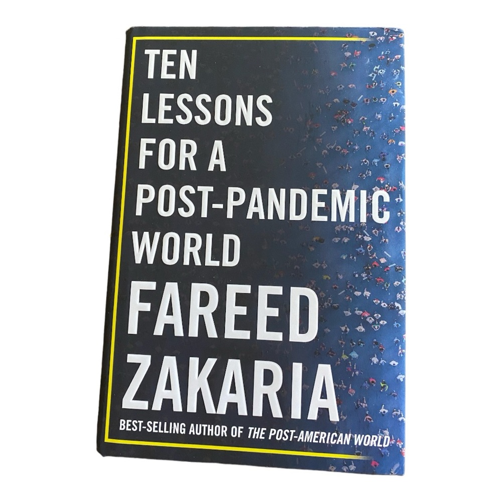 Ten Lessons for a Post-Pandemic World Hardcover Book Fareed Zakaria